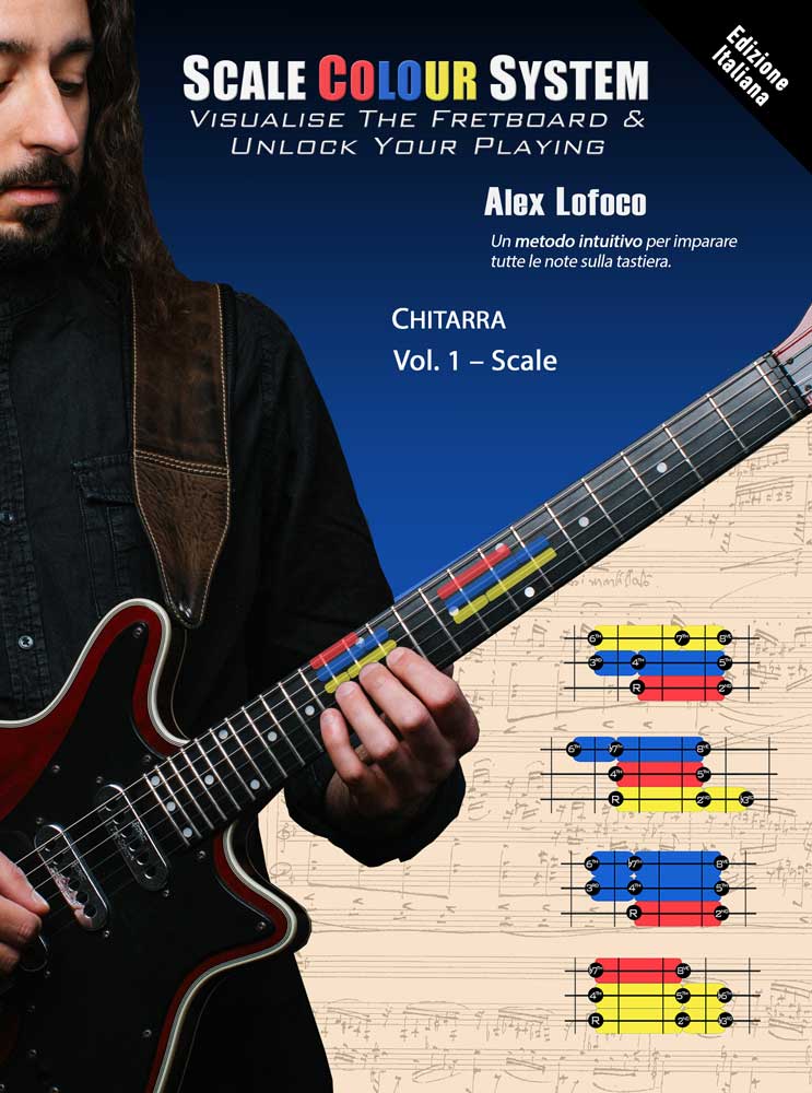 Alex Lofoco: Scale Colour System Chitarra  Vol.1: Guitar Solo: Instrumental