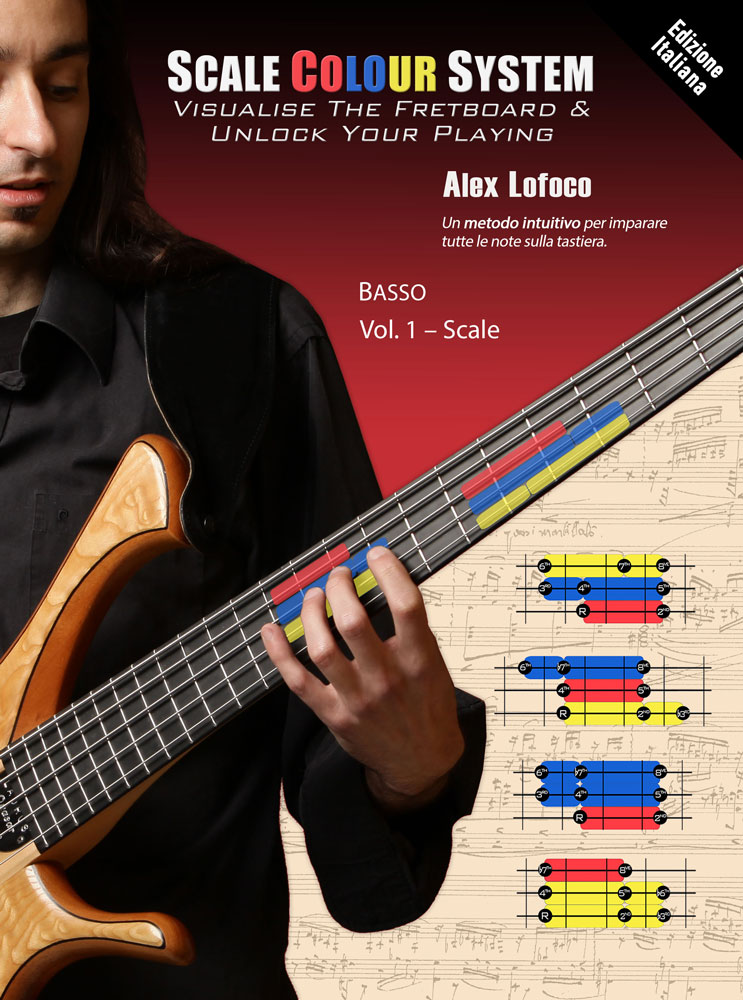 Alex Lofoco: Scale Colour System Basso  Vol.1: Bass Guitar Solo: Instrumental