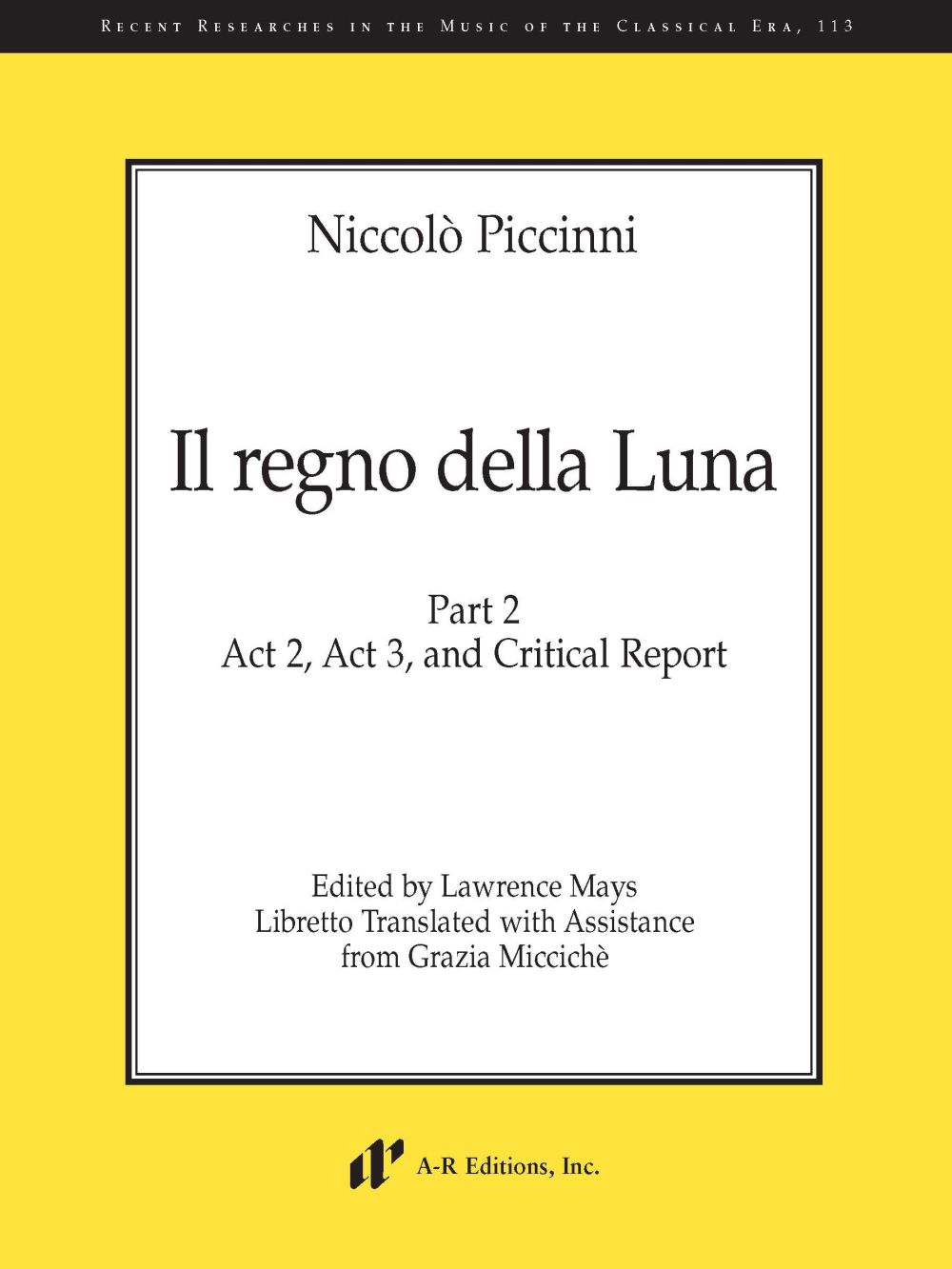 Niccolo Piccinni: Il Regno della Luna Part 2