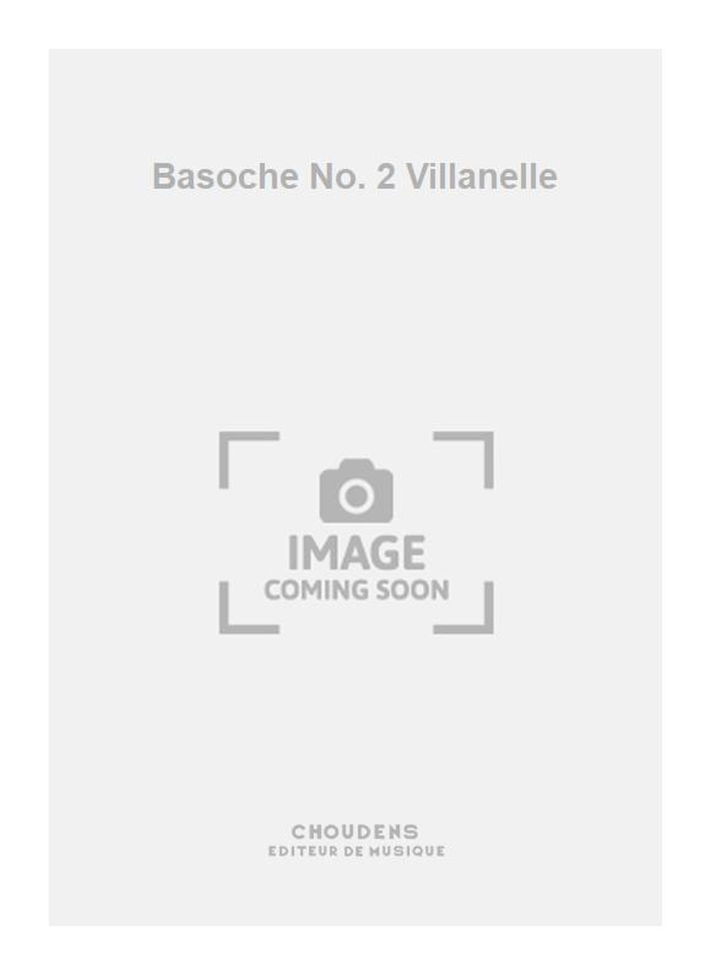 Basoche No. 2 Villanelle
