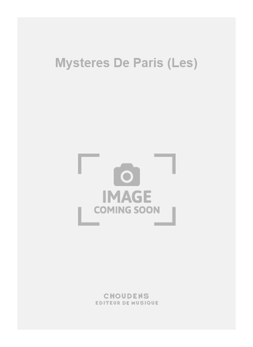 Auric: Mysteres De Paris (Les)