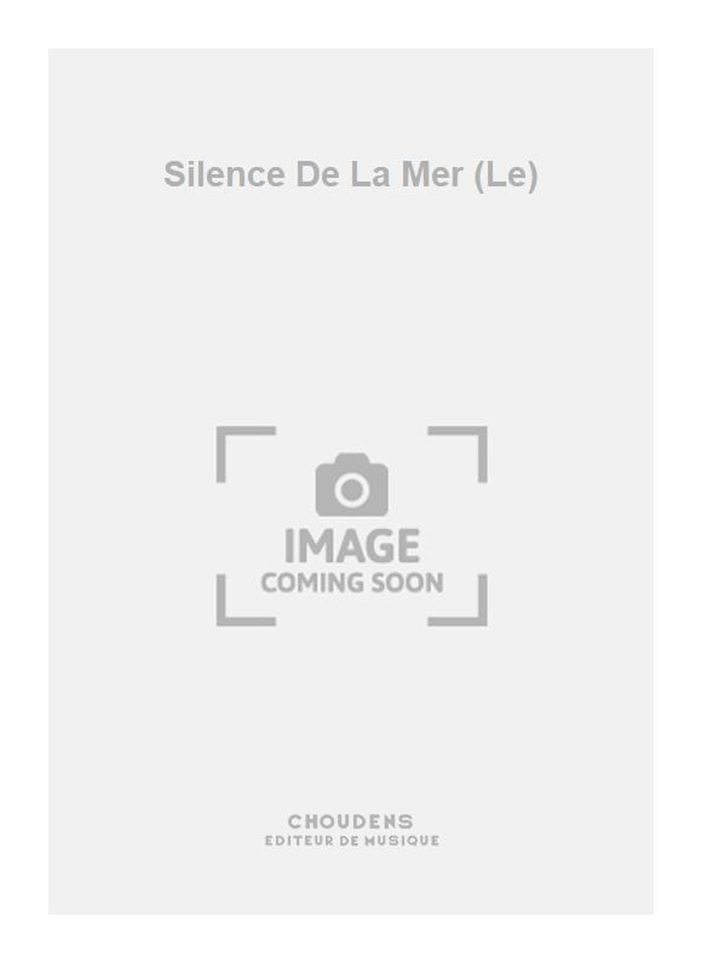Tomasi: Silence De La Mer (Le)