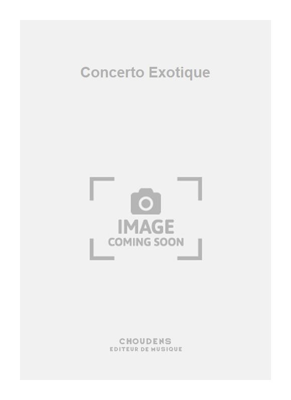 Braga: Concerto Exotique