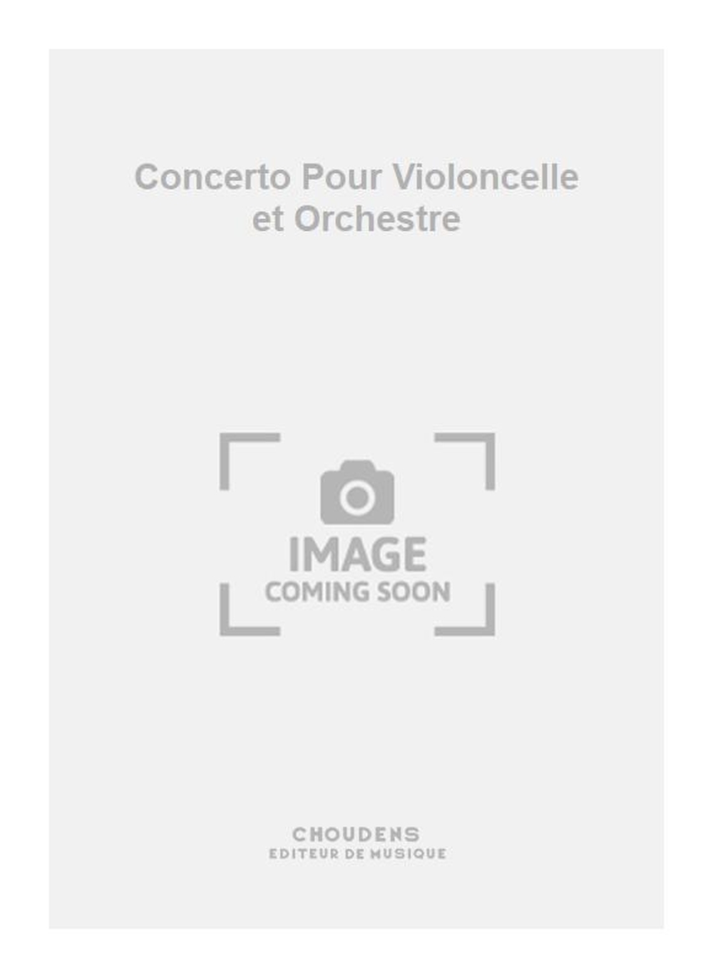 Tomasi: Concerto Pour Violoncelle et Orchestre