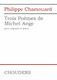 Philippe Chamouard: Trois Pomes de Michel-Angelo