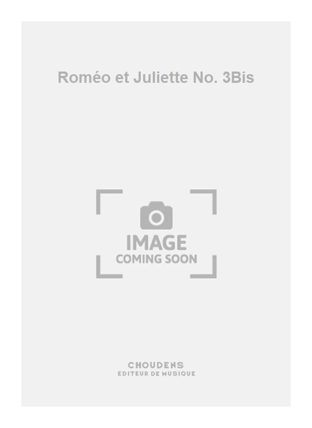 Romo et Juliette No. 3Bis