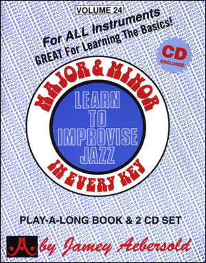 Aebersold Vol. 24 Major and Minor: Any Instrument: Vocal Album