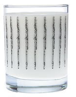 Clear Glass Tumbler: Flute: Kitchenware