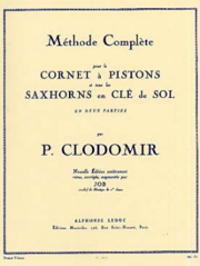 Pierre-Franois Clodomir: Mthode Complte de Cornet  Vol.1: Cornet:
