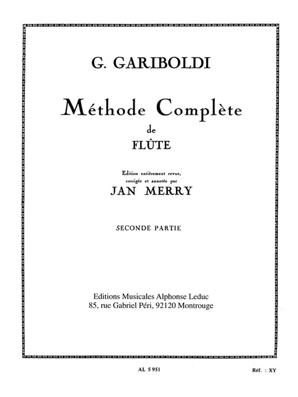 Giuseppe Gariboldi: Giuseppe Gariboldi: Methode complete Vol.2: Flute: