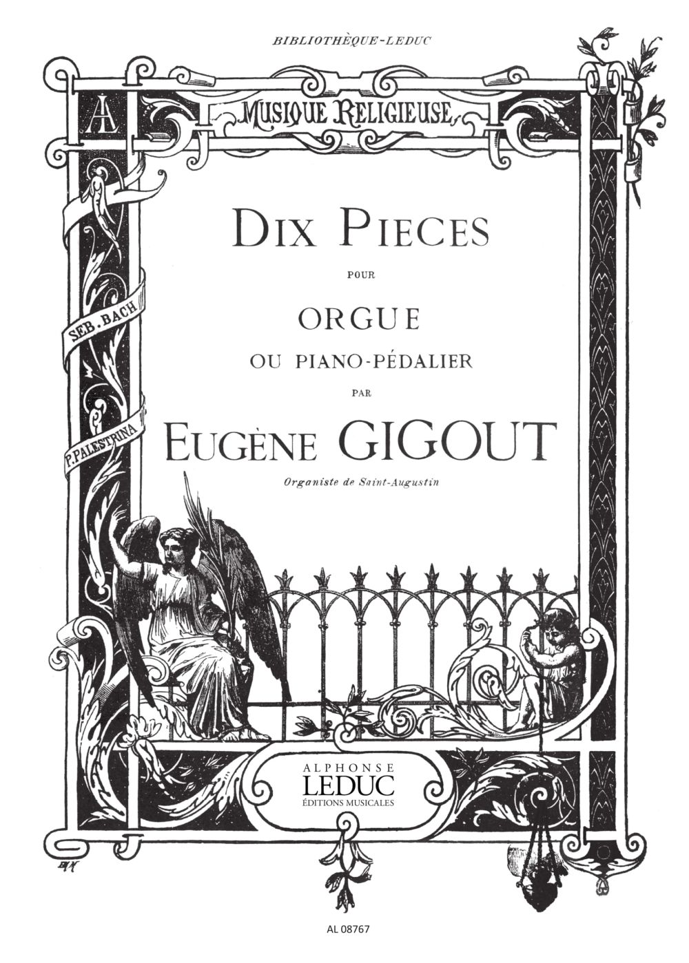 Eugène Gigout: 10 Pieces Recueil Orgue: Organ: Instrumental Album