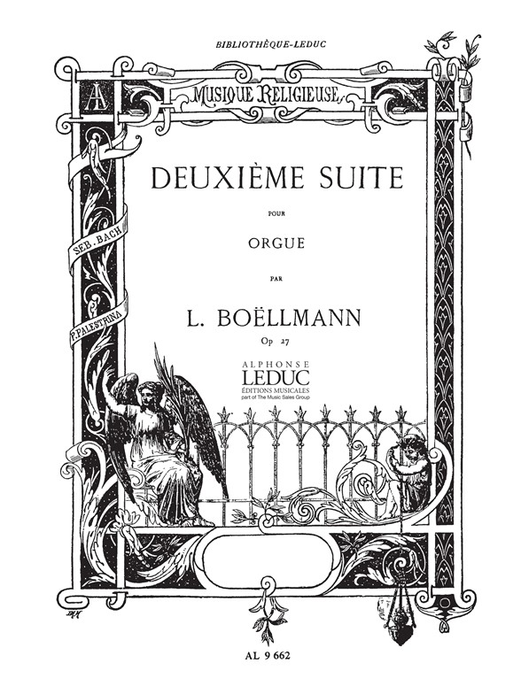 Lon Bollmann: Leon Boellmann: Suite No.2  Op.27: Organ: Score