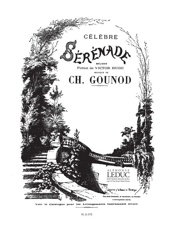 Charles Gounod: Srnade in F: Vocal: Score