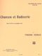 Camus: Chanson et badinerie pour flute: Flute: Instrumental Work