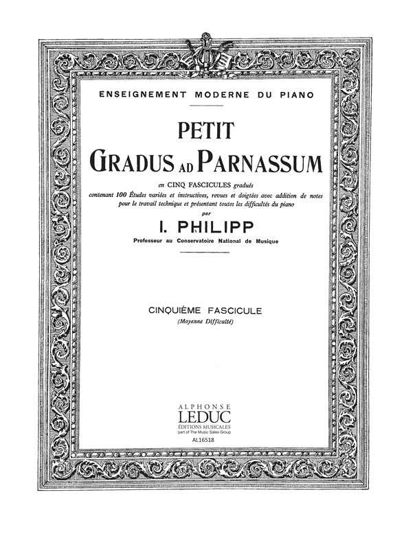 Isidore Philipp: Philipp Petit Gradus Ad Parnassum Volume 5 Piano: Piano: