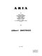 Albert Roussel: Aria Pour Hautbois Et Piano: Oboe: Instrumental Work