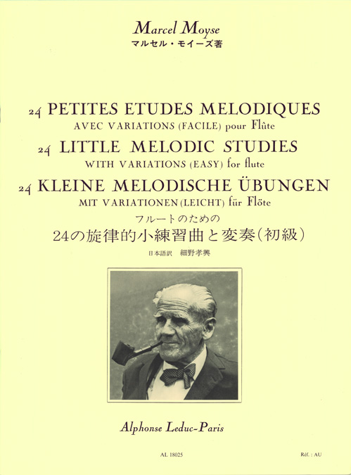 Marcel Moyse: 24 Petites Etudes Melodiques: Flute: Study