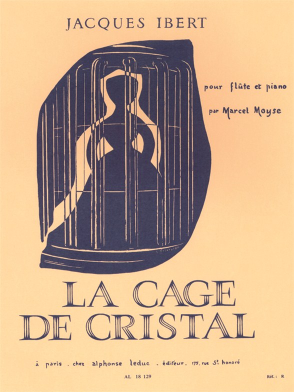 Jacques Ibert: La Cage de Cristal: Flute: Instrumental Work