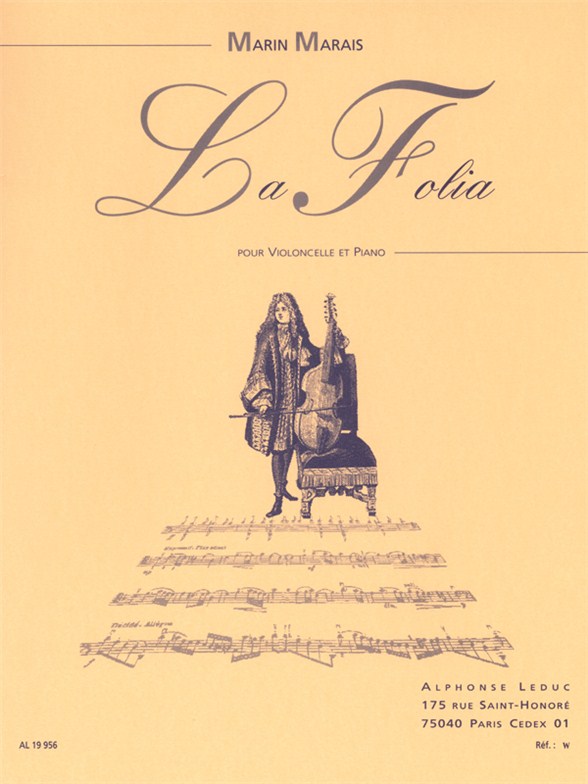 Marin-Marais: Folia: Cello: Instrumental Work