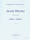 Marcel Tournier: Quatre Pr�ludes - Four Preludes Vol. 2: Harp: Instrumental Work
