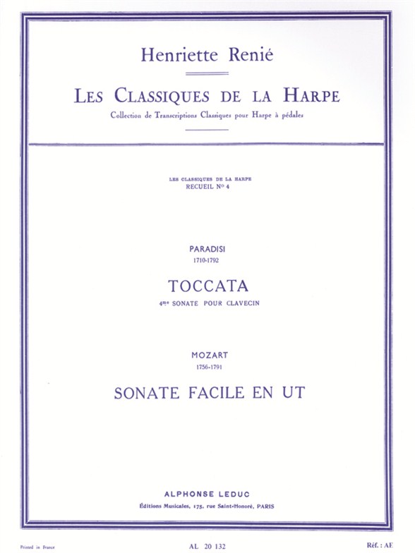 Les Classiques de la Harpe Vol. 4: Harp: Instrumental Album