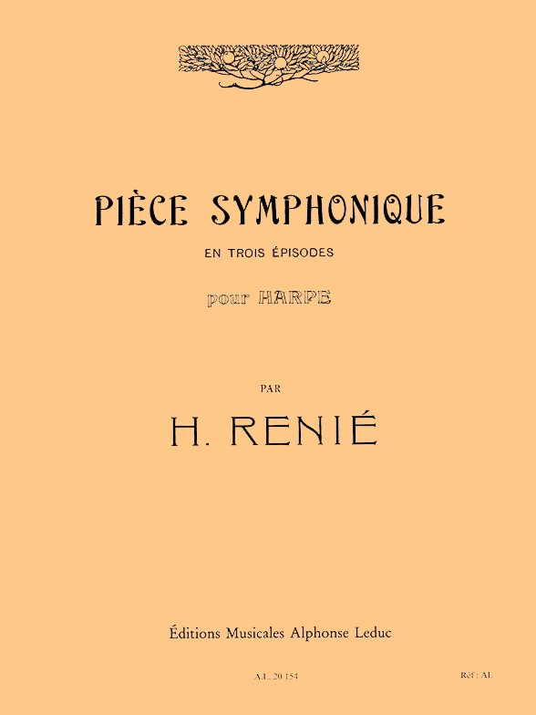 Henriette Renié: Pièce Symphonique en 3 Episodes: Harp: Instrumental Work