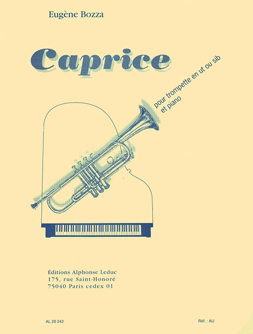Eugne Bozza: Caprice No.1 Op.47: Trumpet: Instrumental Work