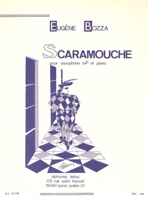 Eugne Bozza: Scaramouche Op.53 No.2: Alto Saxophone: Instrumental Work