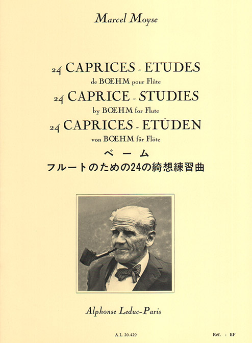 Marcel Moyse: 24 Caprices tudes de Boehm pour flte: Flute: Study