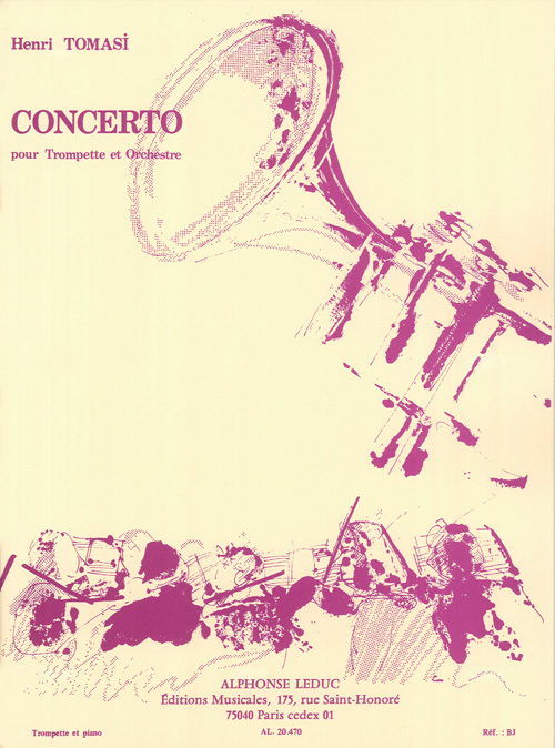 Tomasi: Concerto For Trumpet And Orchestra: Trumpet: Instrumental Work