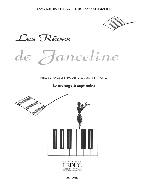 Raymond Gallois Montbrun: Les Rêves de Janceline: Le Manege: Violin: Score