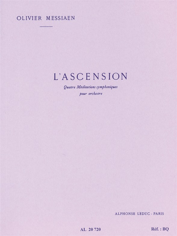 Olivier Messiaen: Ascension: Orchestra: Score