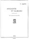 Henri Gagnebin: Andante et Allegro: Clarinet: Score