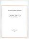 Raymond Gallois Montbrun: Concerto: Violin: Score