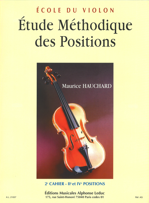 Maurice Hauchard: Etude mthodique Des Positions Vol 2: Violin: Instrumental