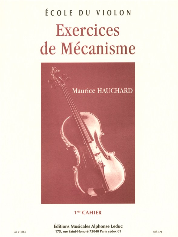 Maurice Hauchard: Exercices De Mecanisme: Violin: Study
