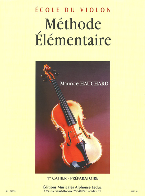 Maurice Hauchard: Mthode lmentaire Vol.1 - Prparatoire: Violin: Instrumental