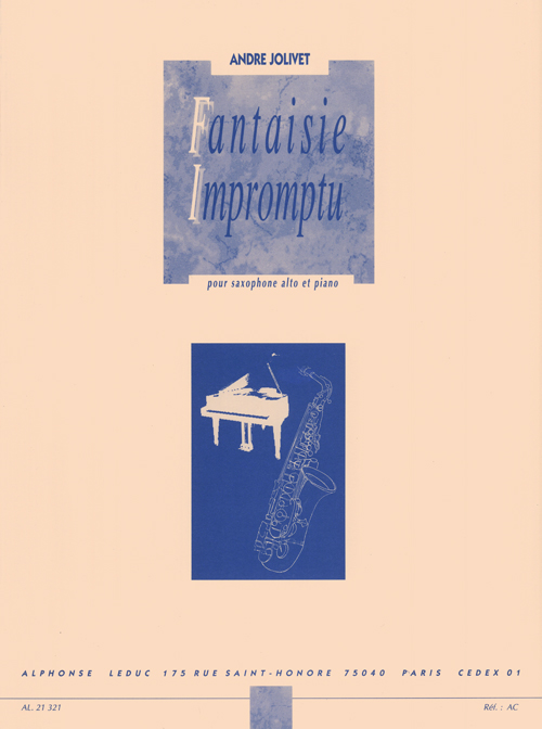 Andr Jolivet: Fantaisie Impromptu: Saxophone: Instrumental Work