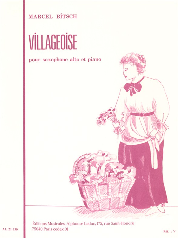 Marcel Bitsch: Villageoise: Saxophone: Instrumental Work
