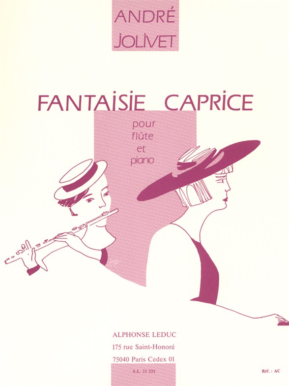 André Jolivet: Fantaisie Caprice For Flute And Piano: Flute: Instrumental Work