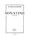 Bracquemond: Sonatine: Flute: Score