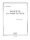 Jacques Castérède: Sonate En Forme De Suite: Flute: Score
