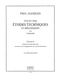 Paul Jeanjean: 25 etudes Techniques et Melodiques Vol.2: Clarinet: Score