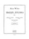 A. Weber: 13 Etudes: French Horn: Score