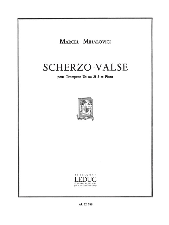 Marcel Mihalovici: Scherzo-Valse: Trumpet: Score