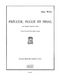 A. Weber: Prlude  Fugue et Finale: Piano & Percussion: Score