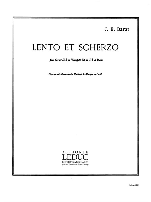 Jacques Barat: Lento Et Scherzo: Trumpet: Instrumental Work