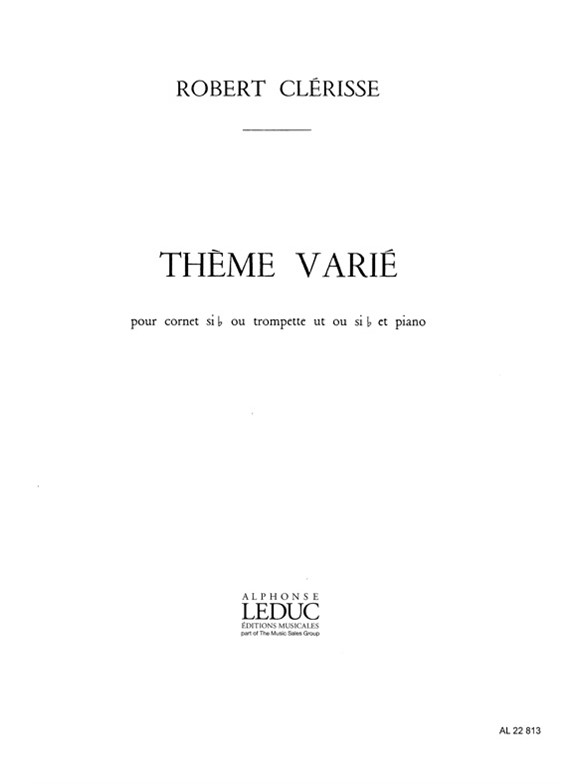 Robert Clerisse: Theme Varie: Trumpet: Instrumental Work