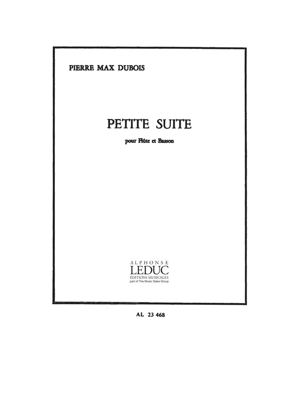 Pierre-Max Dubois: Petite Suite: Mixed Duet: Score