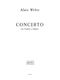A. Weber: Concerto: Trombone: Score